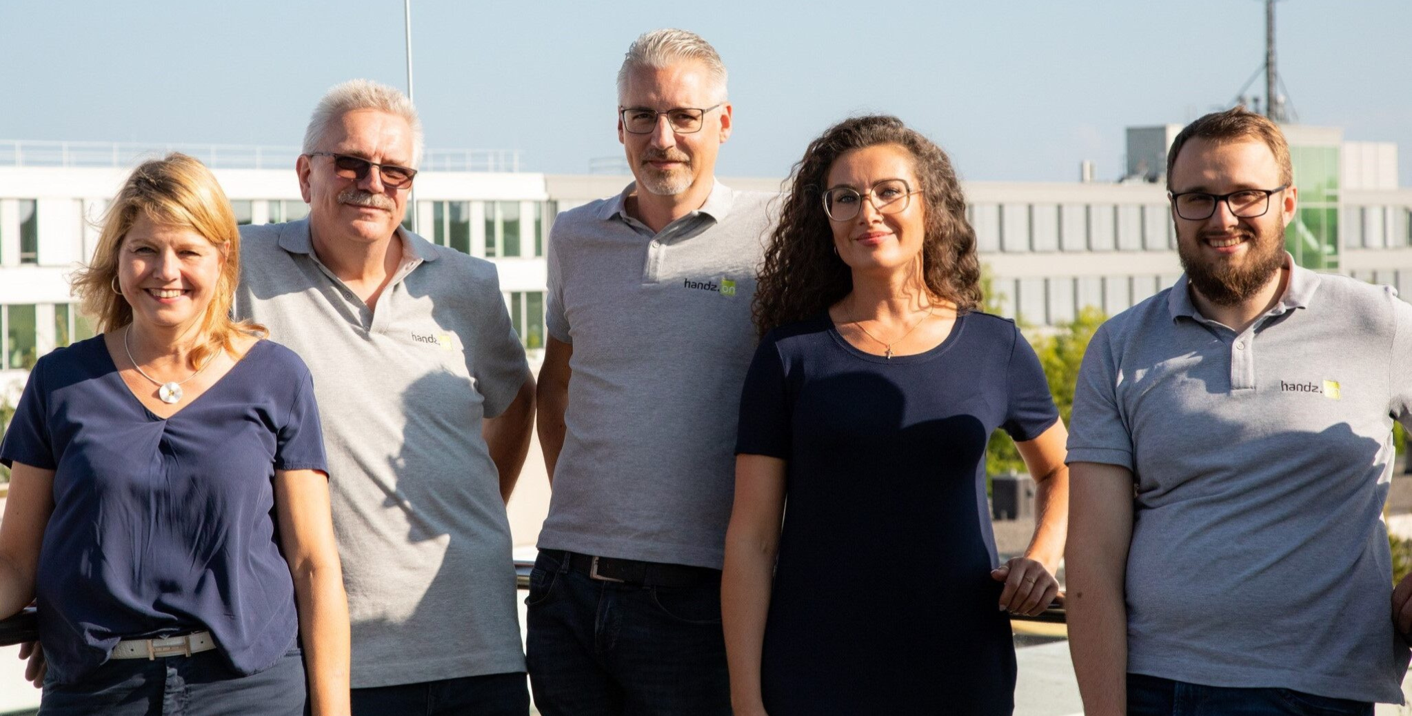 Ein Gruppenbild des Team